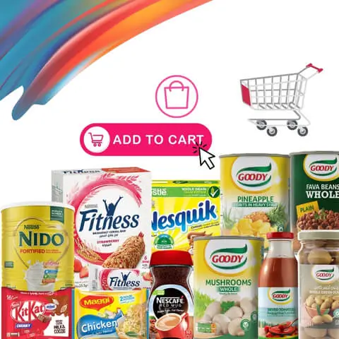 Ecommerce Website Banner Design Concept For Food Stuff Products